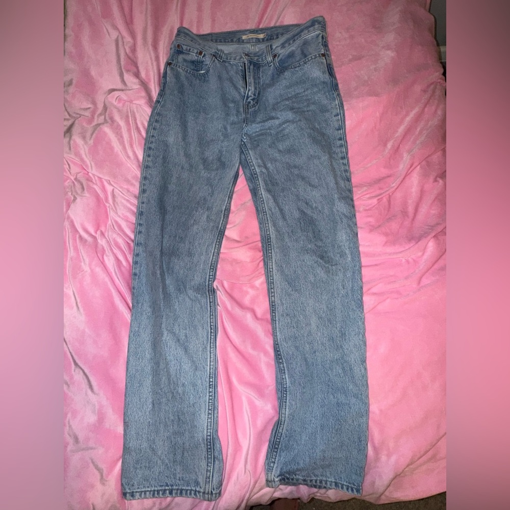 Levi's low pro Light Blue Straight Jeans